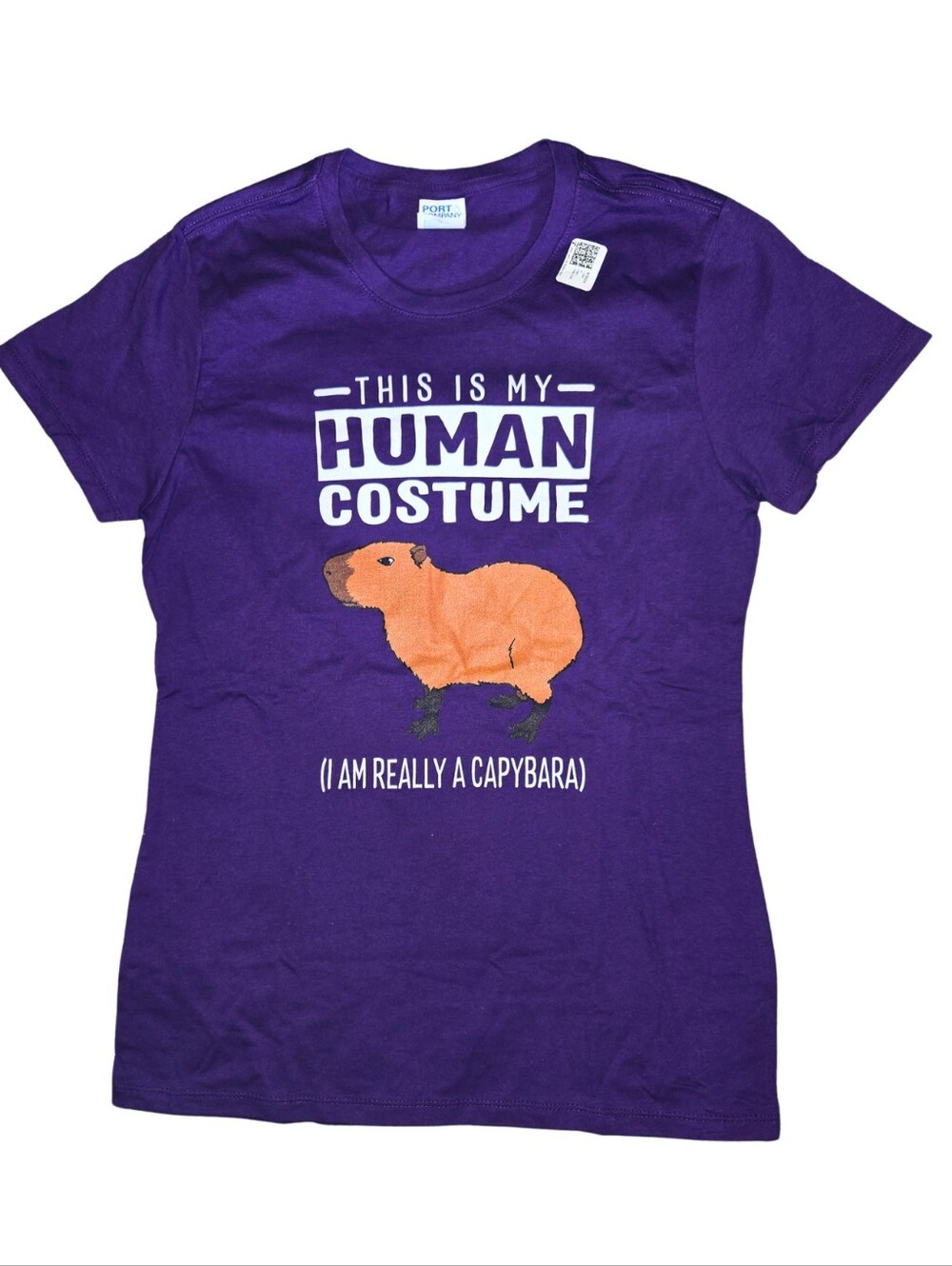 NWT Capybara T-Shirt 'This is My Human Costume' Sz S